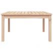 Garden Table 82.5x82.5x45 cm Solid Wood Pine