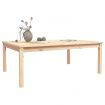 Garden Table 121x82.5x45 cm Solid Wood Pine