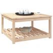 Garden Table 82.5x82.5x45 cm Solid Wood Pine