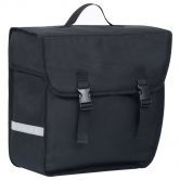 Single Bicycle Bag for Pannier Rack Waterproof 21 L Black