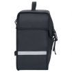 Single Bicycle Bag for Pannier Rack Waterproof 21 L Black