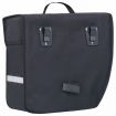 Single Bicycle Bag for Pannier Rack Waterproof 21 L Black