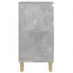 Bedside Cabinets 2 pcs Concrete Grey 40x35x70 cm Engineered Wood