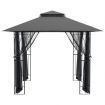 Gazebo with Sidewalls Anthracite 300x300x270 cm Steel