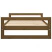 Dog Bed Honey Brown 95.5x65.5x28 cm Solid Pine Wood