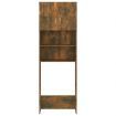 Washing Machine Cabinet Smoked Oak 64x25.5x190 cm