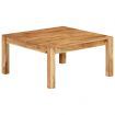 Coffee Table 80x80x40 cm Solid Wood Acacia