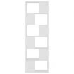 Book Cabinet Room Divider White 60x24x186 cm