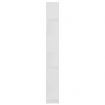 Book Cabinet Room Divider White 60x24x186 cm