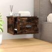 Wall-mounted Bedside Cabinets 2 pcs Smoked Oak 41.5x36x28cm