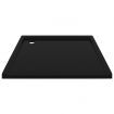 Square ABS Shower Base Tray Black 90x90 cm