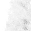 Slim Artificial Half Christmas Tree with Stand White 180 cm