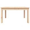 Garden Table 82.5x50.5x45 cm Solid Wood Pine