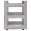 Kitchen Trolley Grey Sonoma 60x45x80 cm Engineered Wood