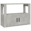 Sideboard Concrete Grey 80x30x60 cm Engineered Wood