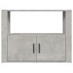 Sideboard Concrete Grey 80x30x60 cm Engineered Wood