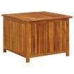 Garden Storage Box 75x75x58 cm Solid Wood Acacia