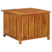 Garden Storage Box 75x75x58 cm Solid Wood Acacia