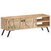 TV Cabinet 110x30x40 cm Solid Mango Wood