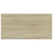 Bookshelf Boards 4 pcs Sonoma Oak 100x50x1.5 cm Engineered Wood