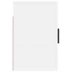 Wall-mounted Bedside Cabinet White 50x30x47 cm