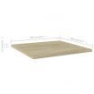 Bookshelf Boards 4 pcs Sonoma Oak 40x40x1.5 cm Engineered Wood