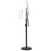 A4 Pedestal Poster Stand Black Aluminium Alloy