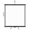 Projection Screen with Tripod 160 cm 1:1