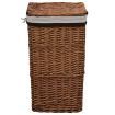 Laundry Basket Brown Willow