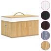 Bamboo Storage Boxes 4 pcs