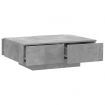 Coffee Table Concrete Grey 90x60x31 cm Engineered Wood