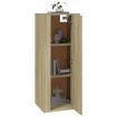 Wall Mounted TV Cabinet Sonoma Oak 40x34.5x100 cm