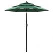 3-Tier Parasol with Aluminium Pole Green 2 m