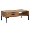 Coffee Table 90x50x35 cm Solid Pinewood