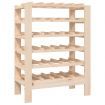 Wine Rack 61.5x30x82 cm Solid Wood Pine