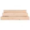 Planter 78x78x27 cm Solid Wood Pine