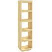 Book Cabinet/Room Divider 40x35x167 cm Solid Pinewood