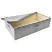 Storage Boxes 2 pcs Fabric 70x40x18 cm Grey