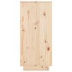 Sideboard 60x34x75 cm Solid Wood Pine