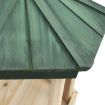 Standing Bird Feeder Solid Firwood 33x106 cm