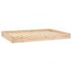 Dog Bed 101.5x74x9 cm Solid Wood Pine