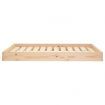 Dog Bed 101.5x74x9 cm Solid Wood Pine