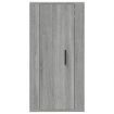 Wall Mounted TV Cabinet Grey Sonoma 40x34.5x80 cm