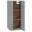 Wall Mounted TV Cabinet Grey Sonoma 40x34.5x80 cm