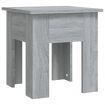 Coffee Table Grey Sonoma 40x40x42 cm Engineered Wood