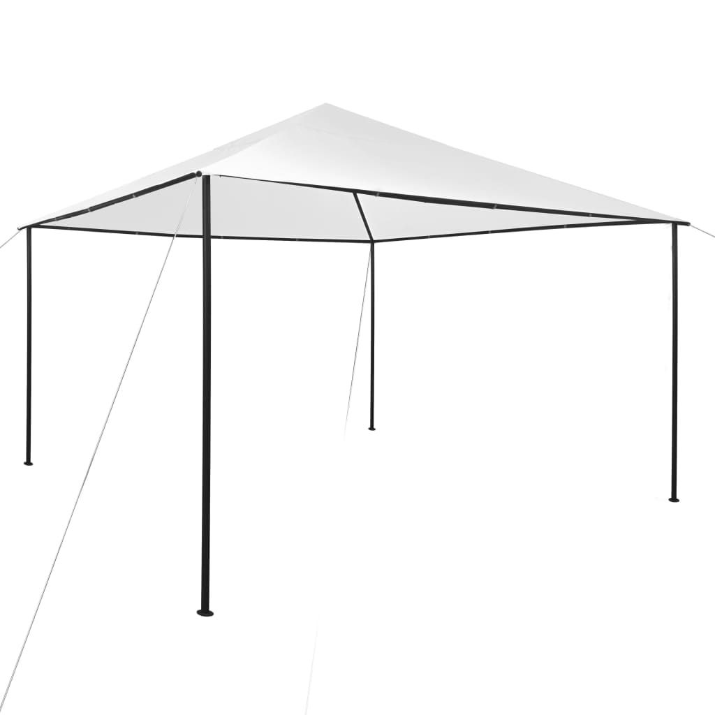 Gazebo 4x4x3 m White 180 g/m²