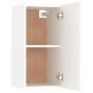 TV Cabinets 2 pcs White 30.5x30x60 cm Engineered Wood