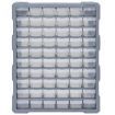 Multi-drawer Organiser with 60 Drawers 38x16x47.5 cm