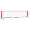 Tennis Net Black and Red 400x100x87 cm Polyester