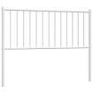 Metal Headboard White 107 cm